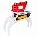 HonTop-GrappleSaws HL-A9 model showcasing the compact, rugged design of the handheld electric saw with ergonomic features.